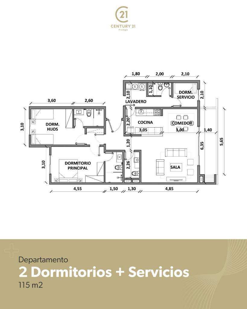 Departamento en venta en Mcal Estigarribia