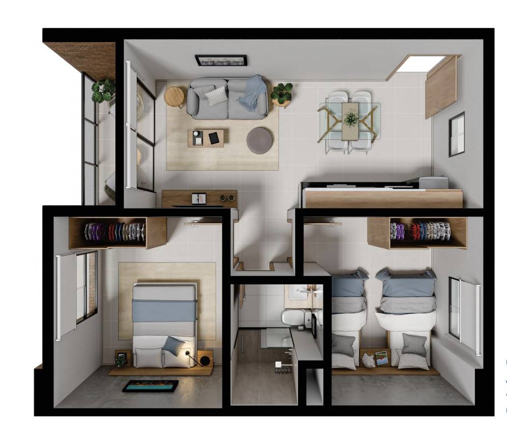Departamento en venta en Fernando De La Mora