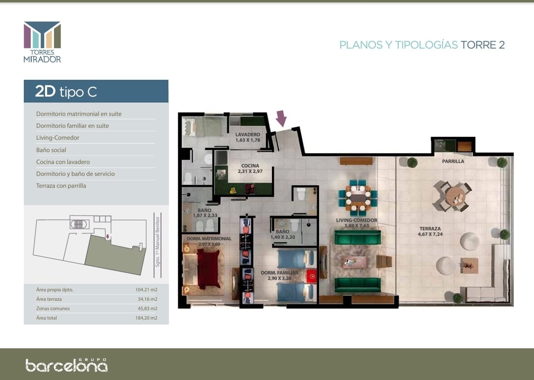 Departamento en venta en Mburucuya