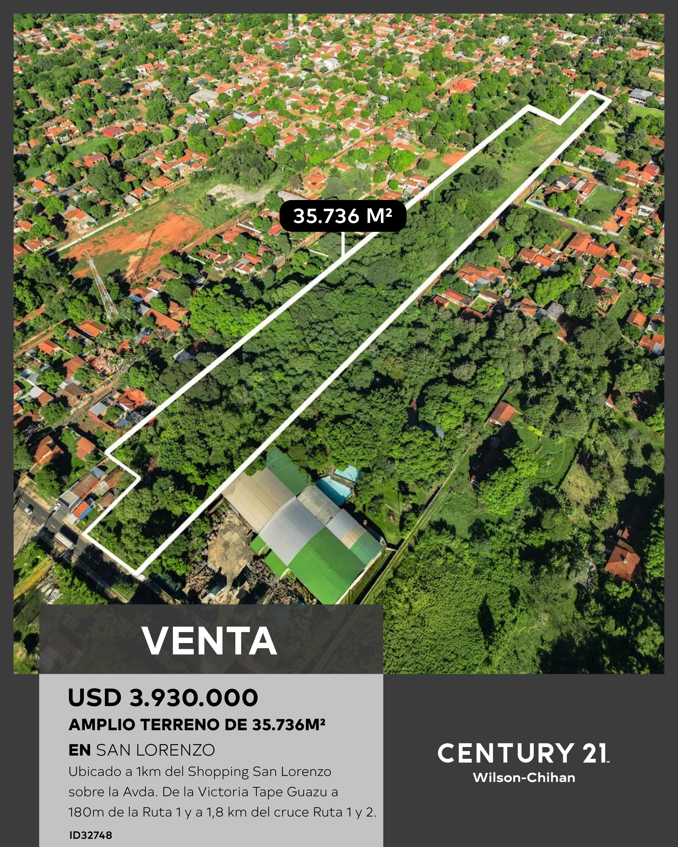 Terreno en venta en Fatima