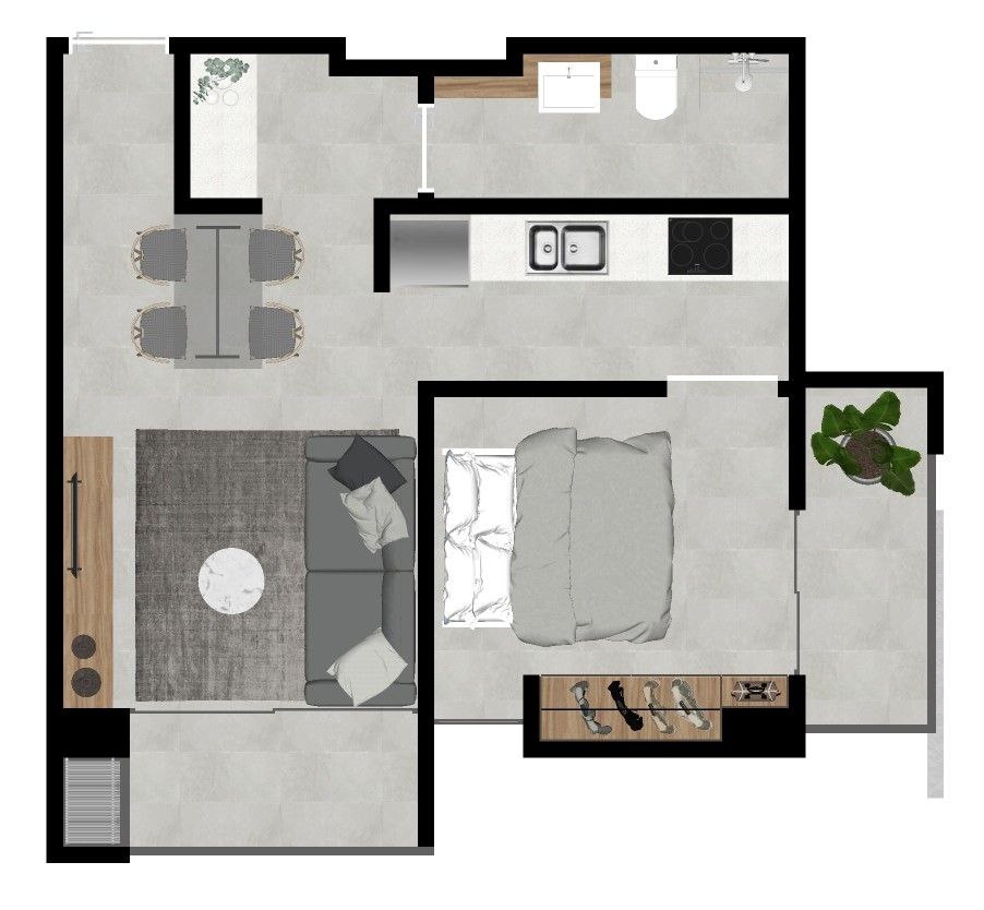 Departamento en venta en Las Mercedes
