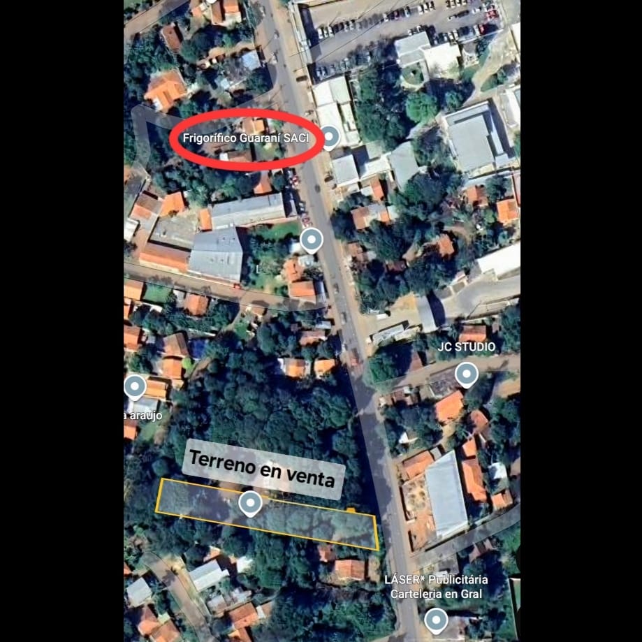 Terreno en venta en Limpio