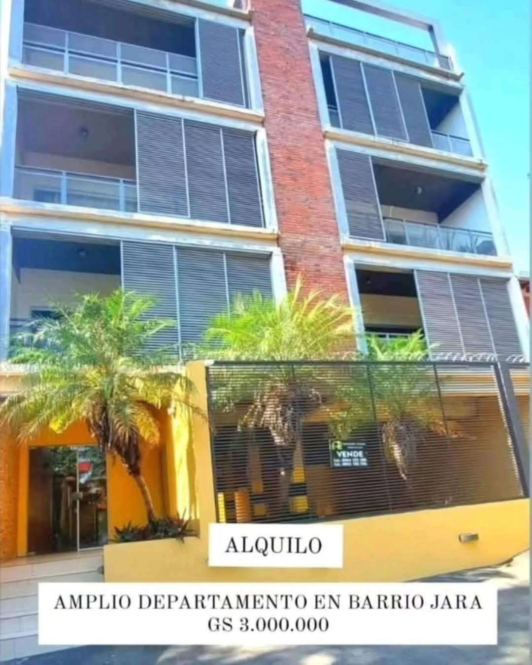 Departamento en alquiler en Asunción