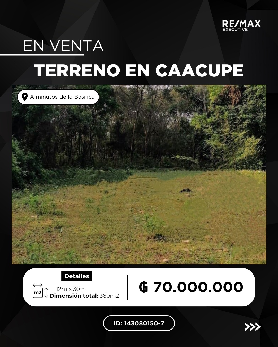 Terreno en venta en Caacupe