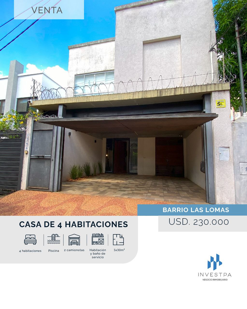 Casa en venta en Las Lomas