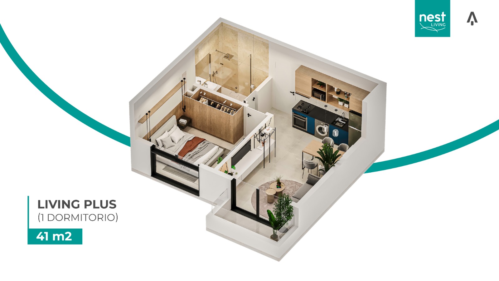 Departamento en venta en San Jorge