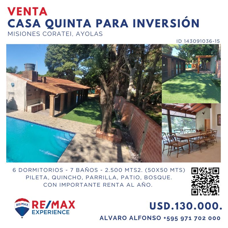 Quinta en venta en Coratei
