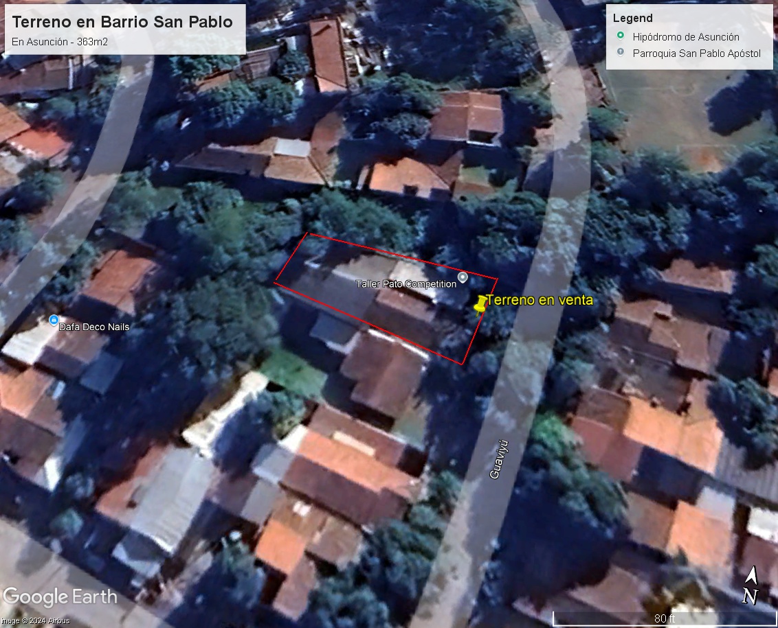 Terreno en venta en San Pablo