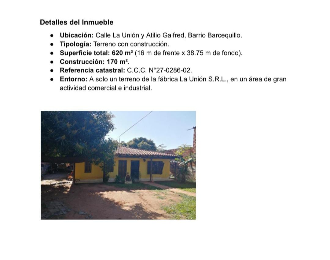Casa en venta en Barcequillo