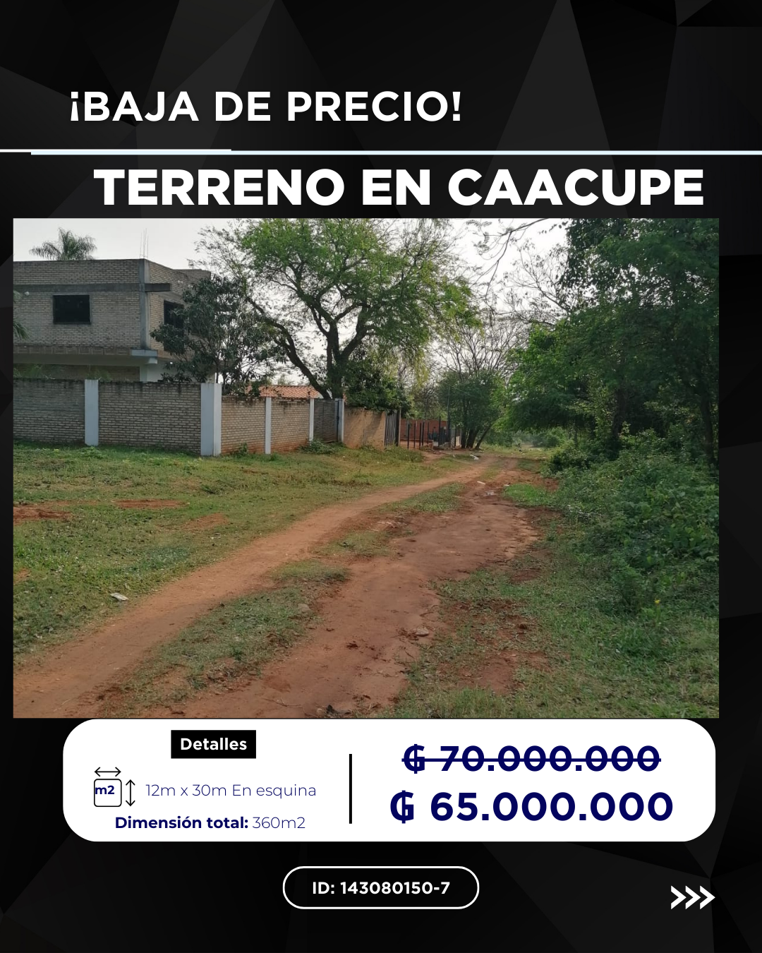 Estancia en venta en Caacupe