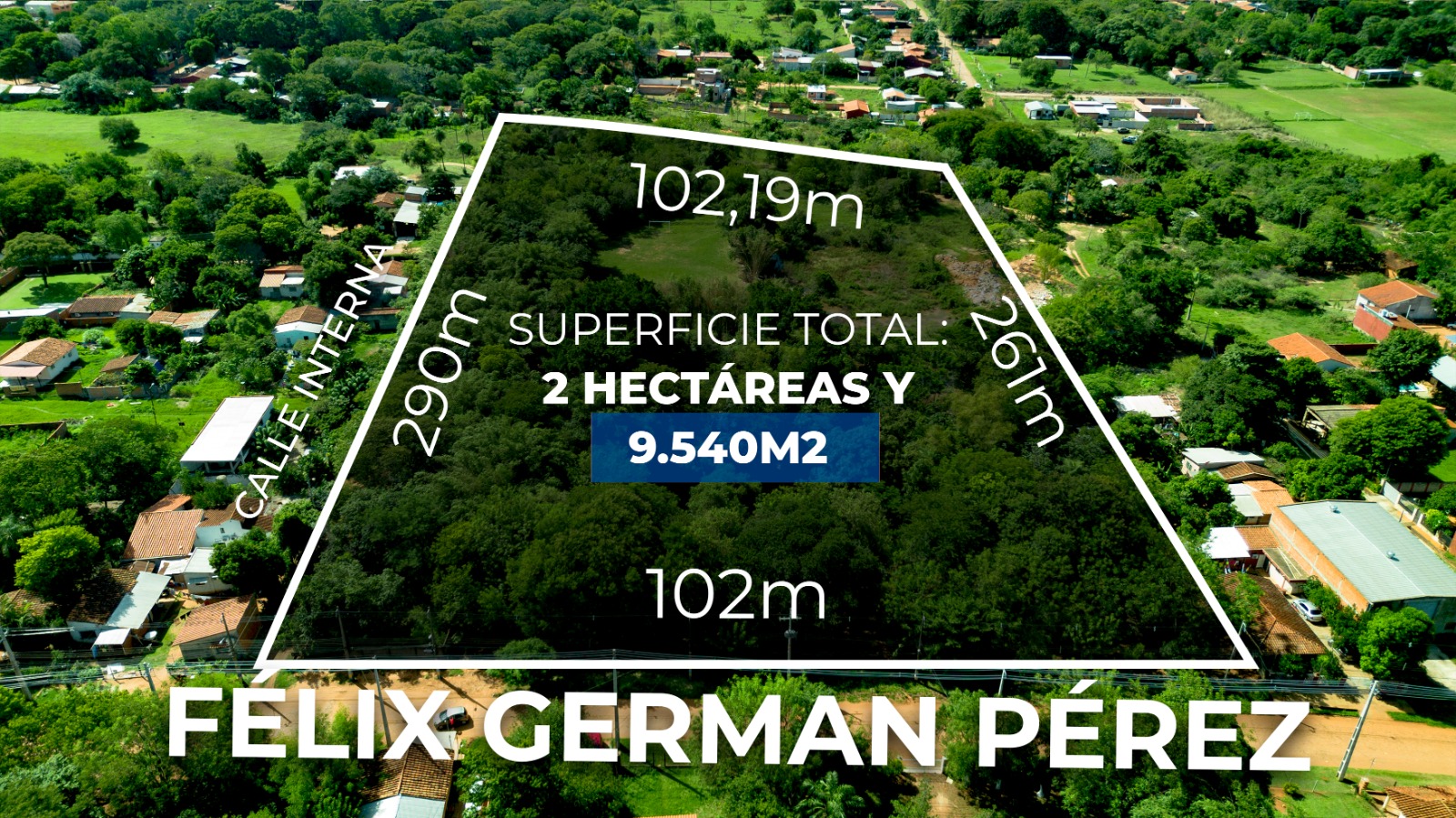 Terreno en venta en Ycua Duré