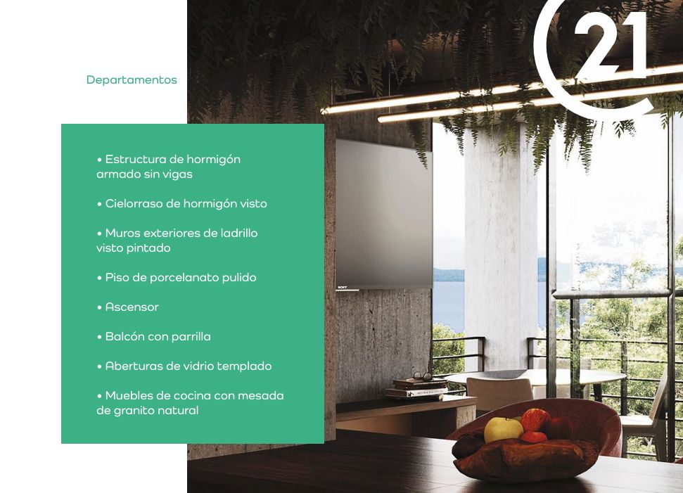 Departamento en venta en San Bernardino