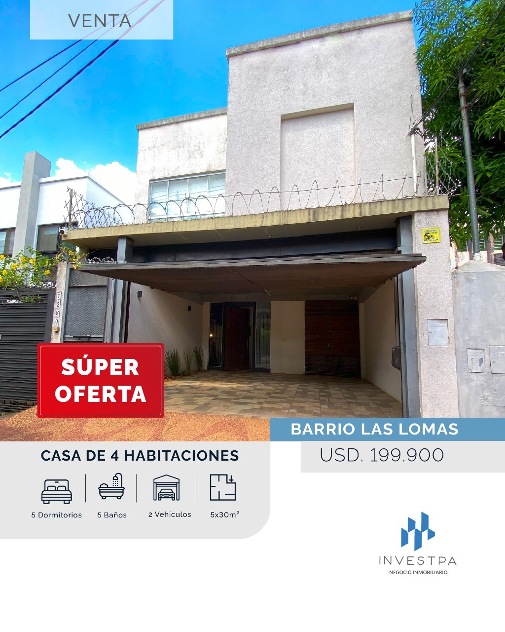 Casa en venta en Las Lomas