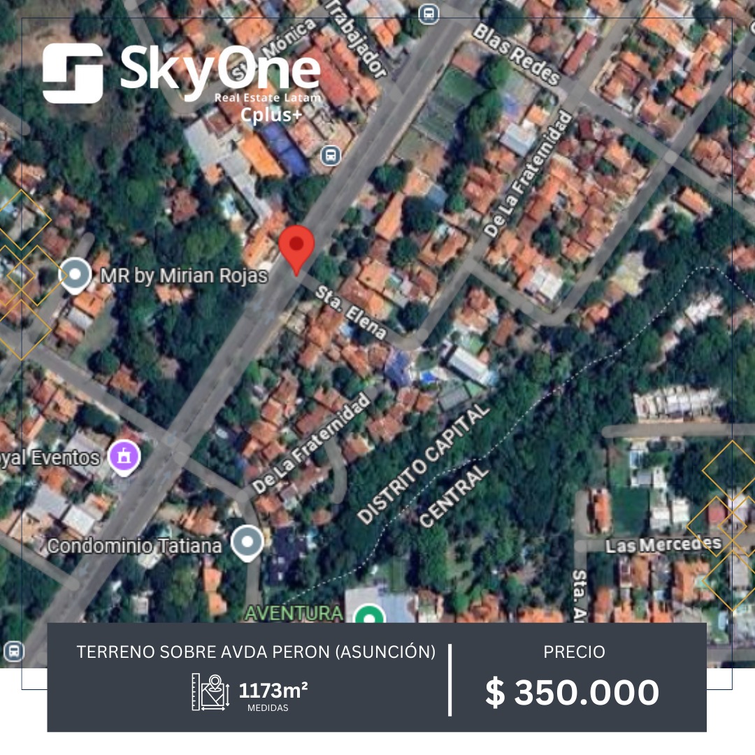 Terreno en venta en Lambare