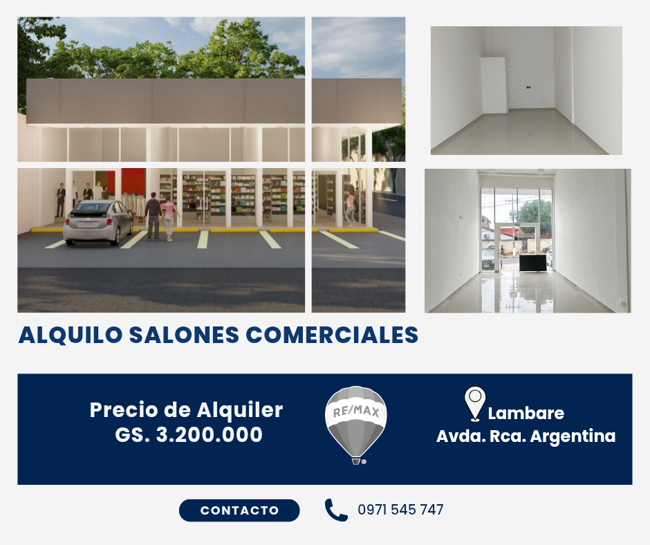 Local comercial en alquiler en Lambare