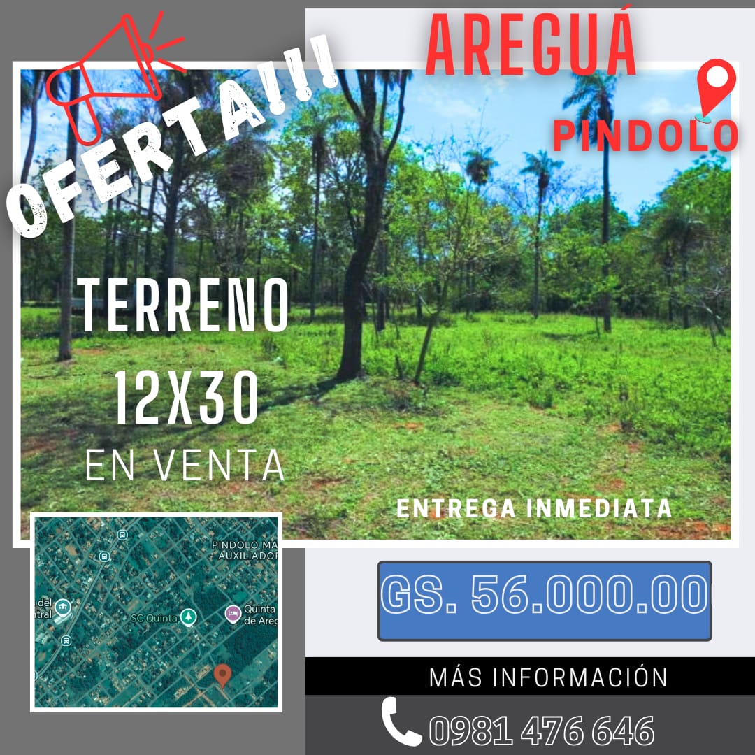 Terreno en venta en Pindolo