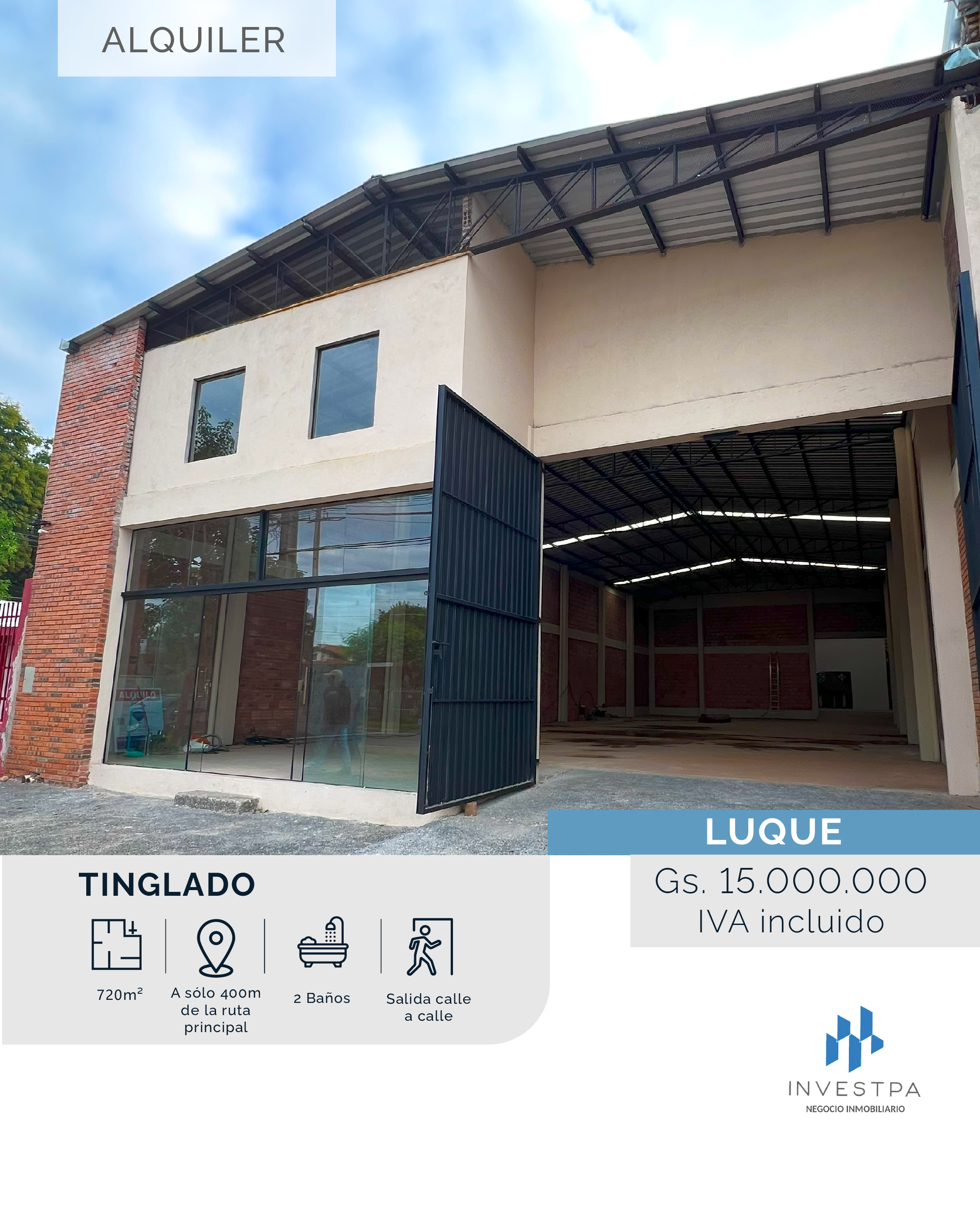 Depósito en alquiler en Luque