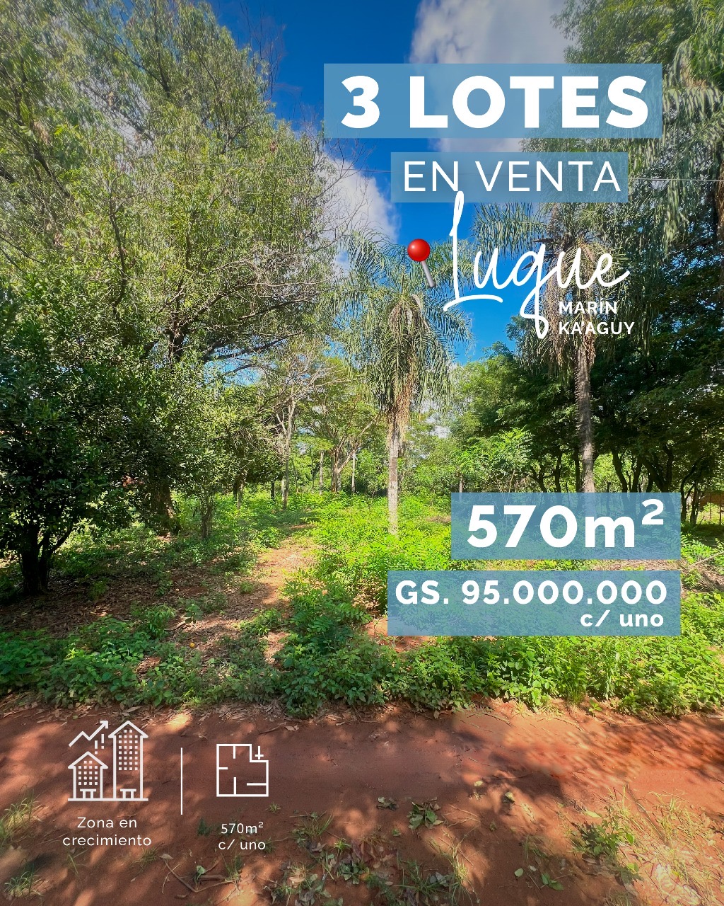 Terreno en venta en Luque