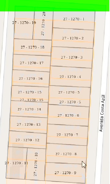 Terreno en venta en COSTA AZUL