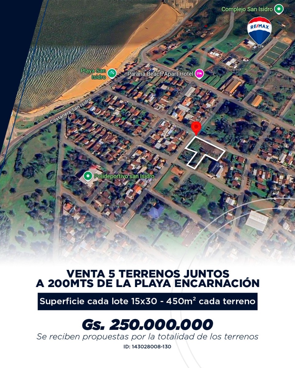 Terreno en venta en San Isidro