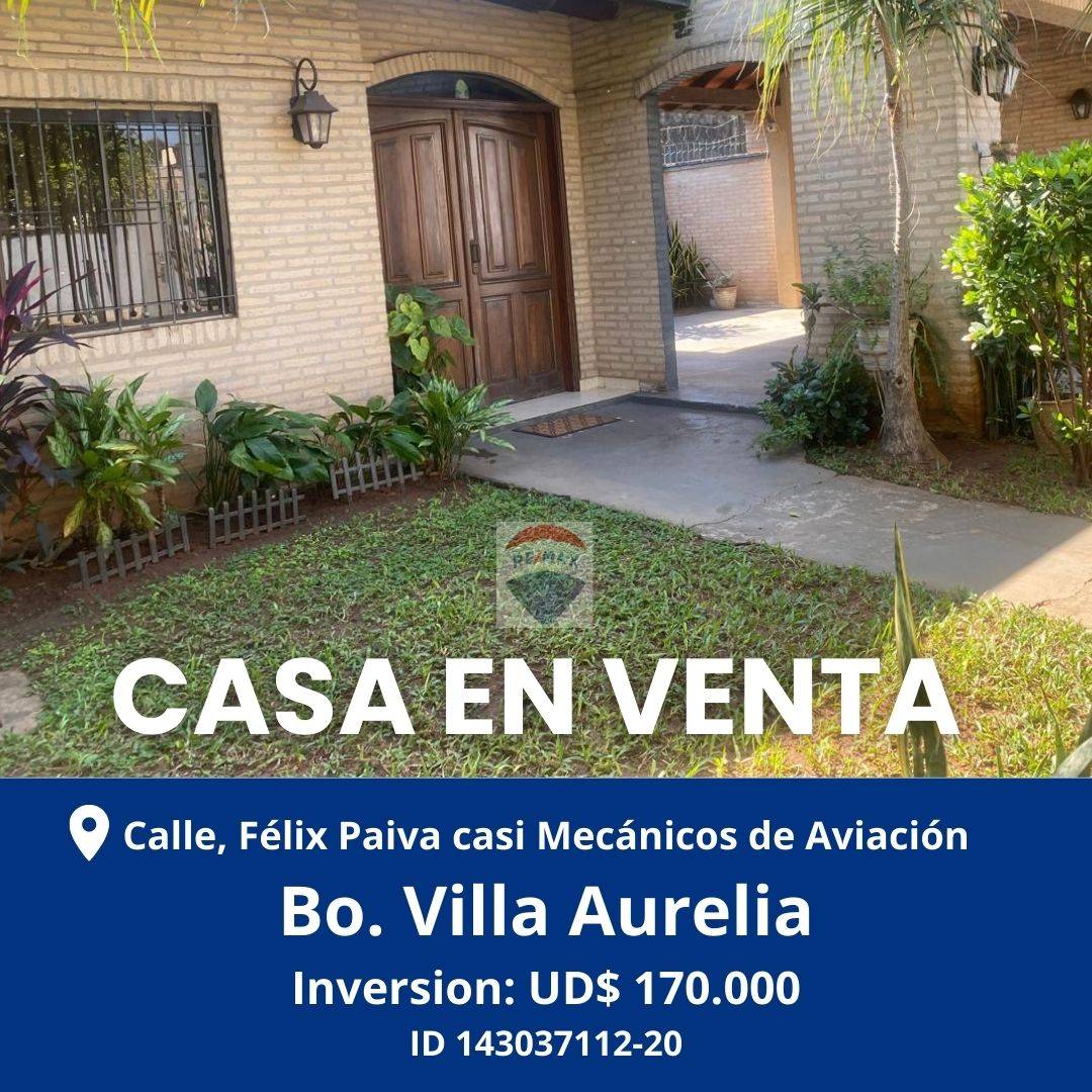 Casa en venta en Villa Aurelia