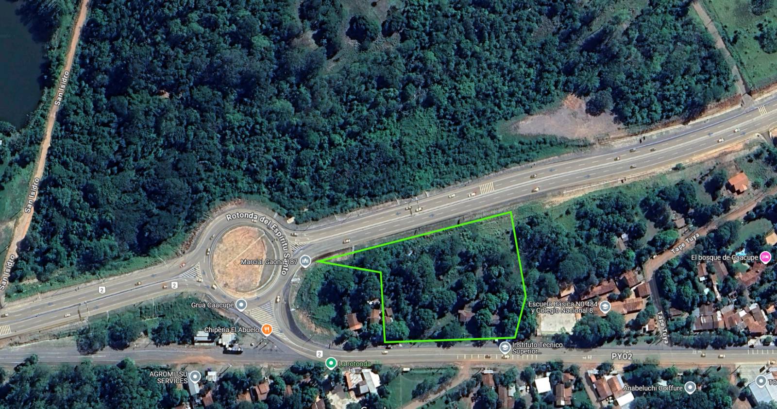 Terreno en venta en Caacupe