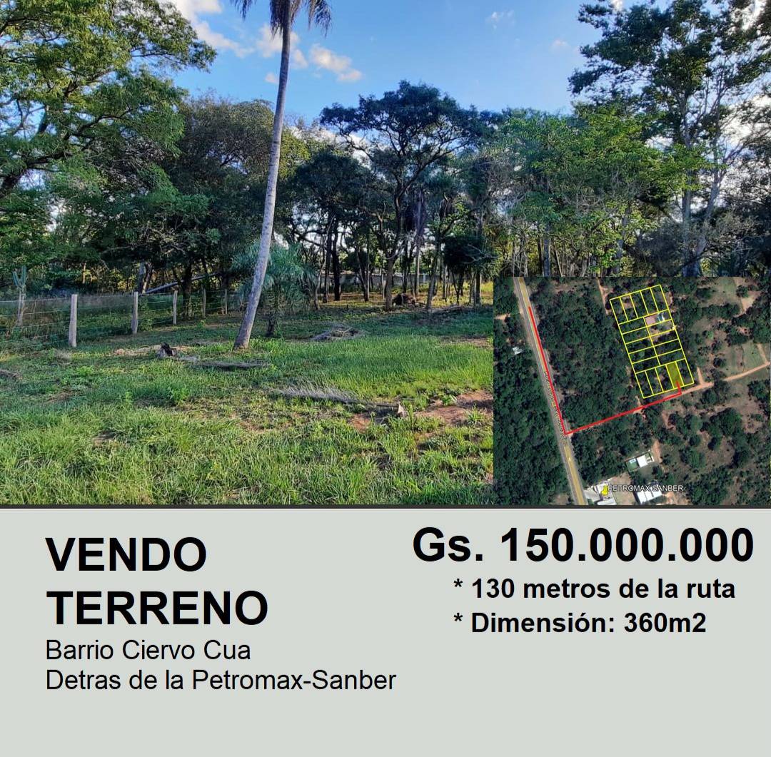 Terreno en venta en Ciervo Cua