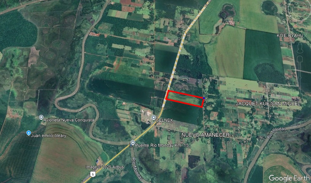 Terreno en venta en Minga Guazu