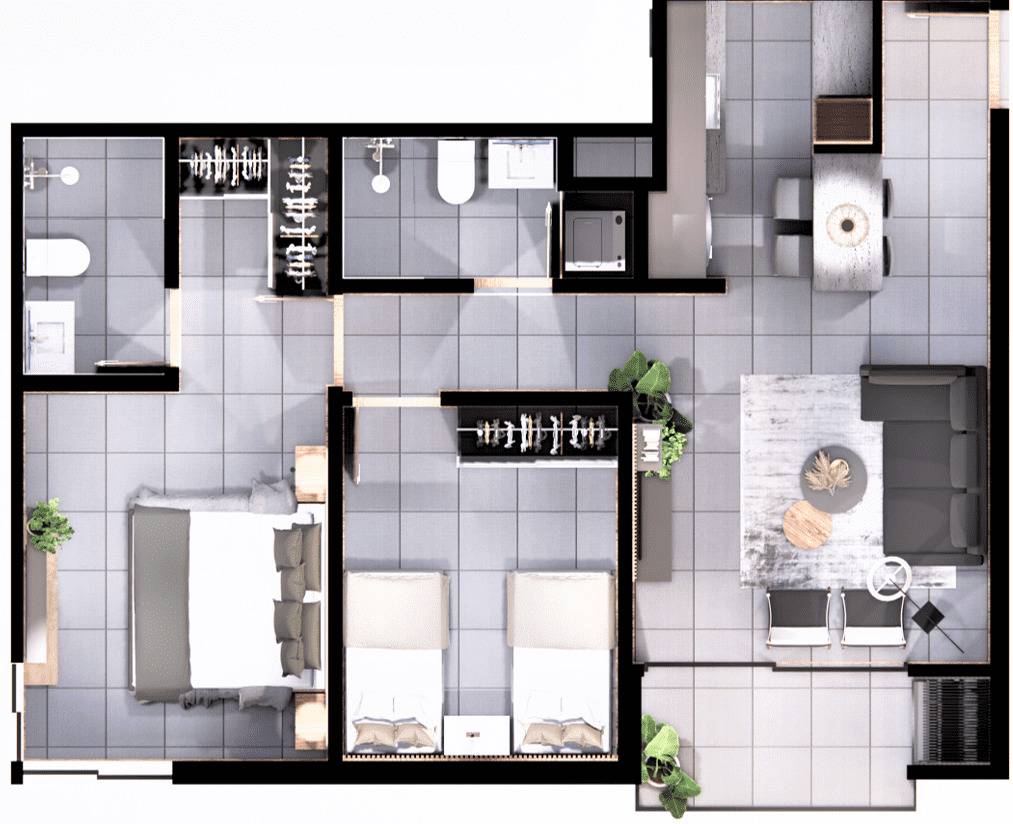 Departamento en venta en Las Mercedes