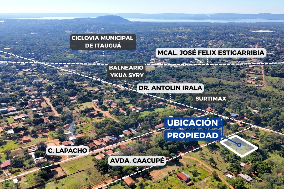 Terreno en venta en Mbokajaty del Sur