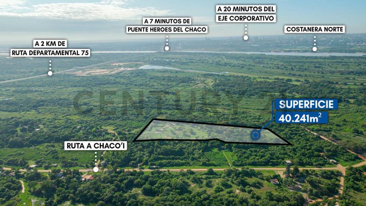 Terreno en venta en Villa Hayes