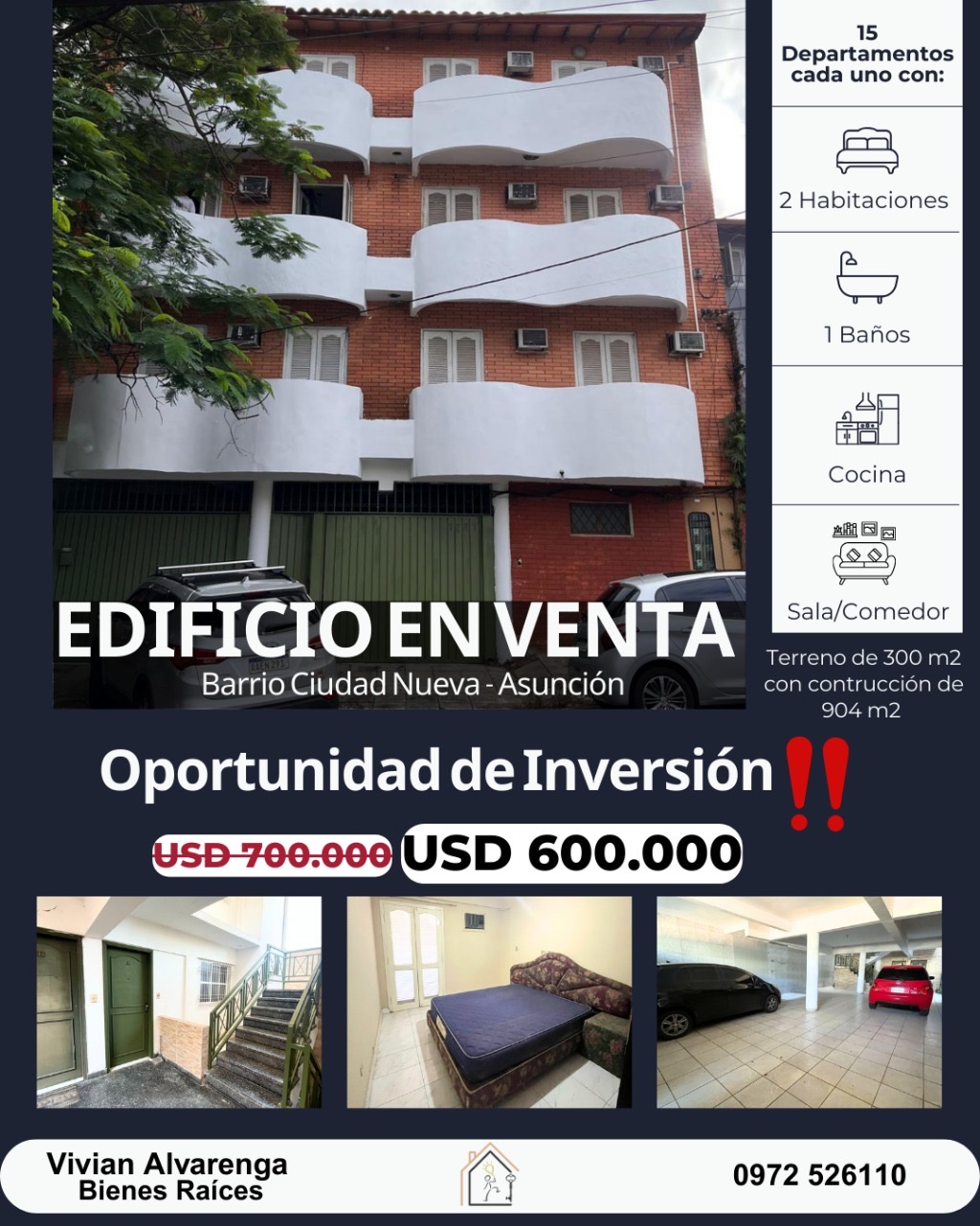 Edificio en venta en Ciudad Nueva