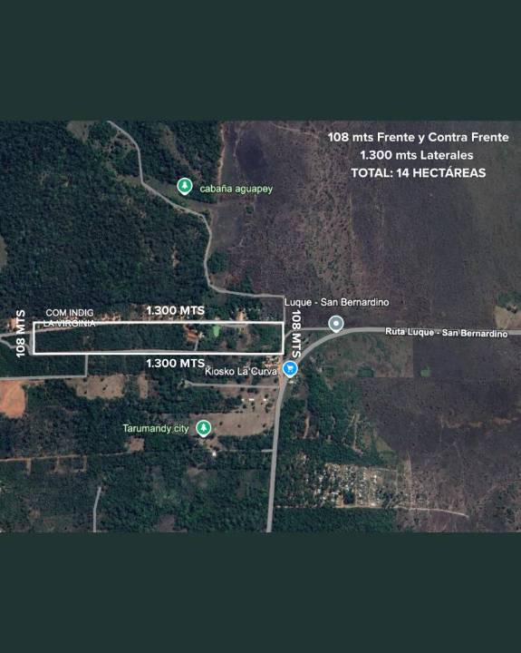 Terreno en venta en Luque