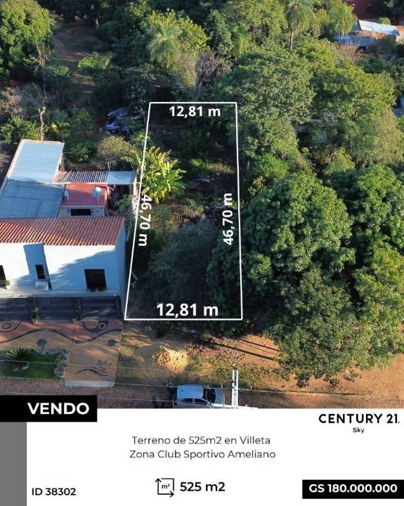 Terreno en venta en Villeta