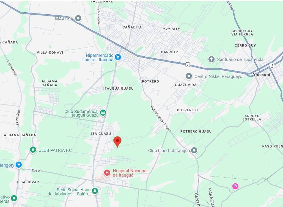 Terreno en venta en Itaugua