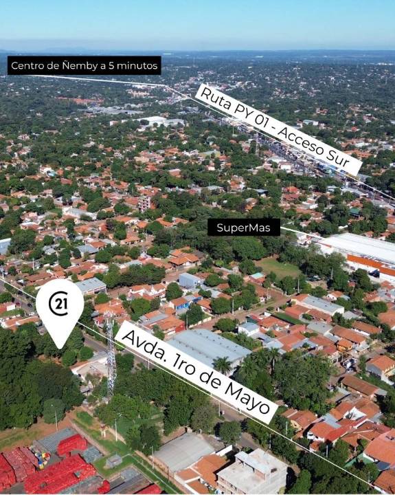 Terreno en venta en Nemby