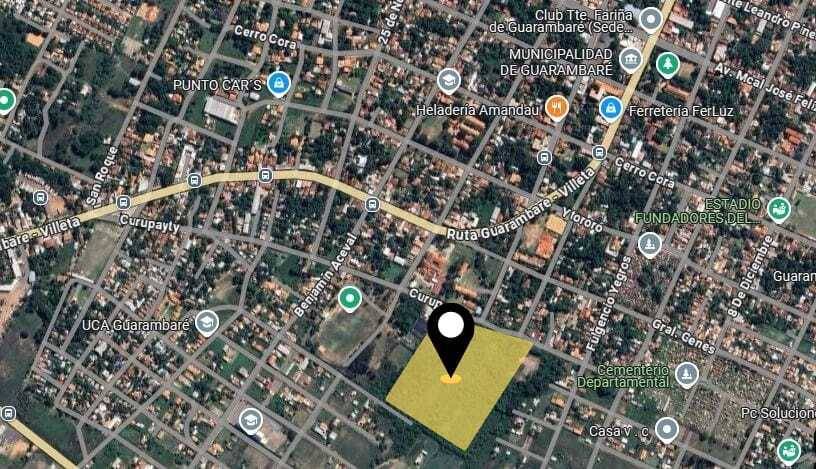 Terreno en venta en Guarambare