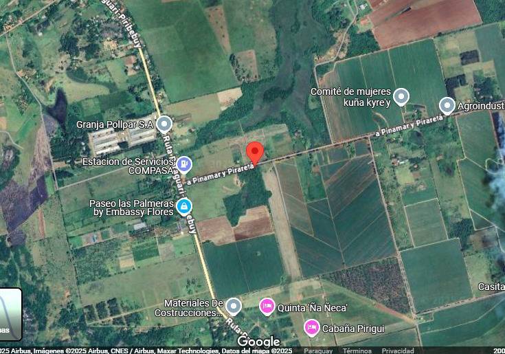 Terreno en venta en Piribebuy
