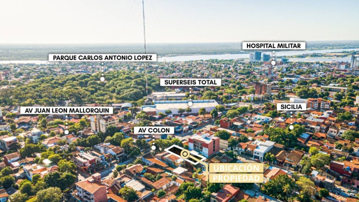 Terreno en venta en Asunción