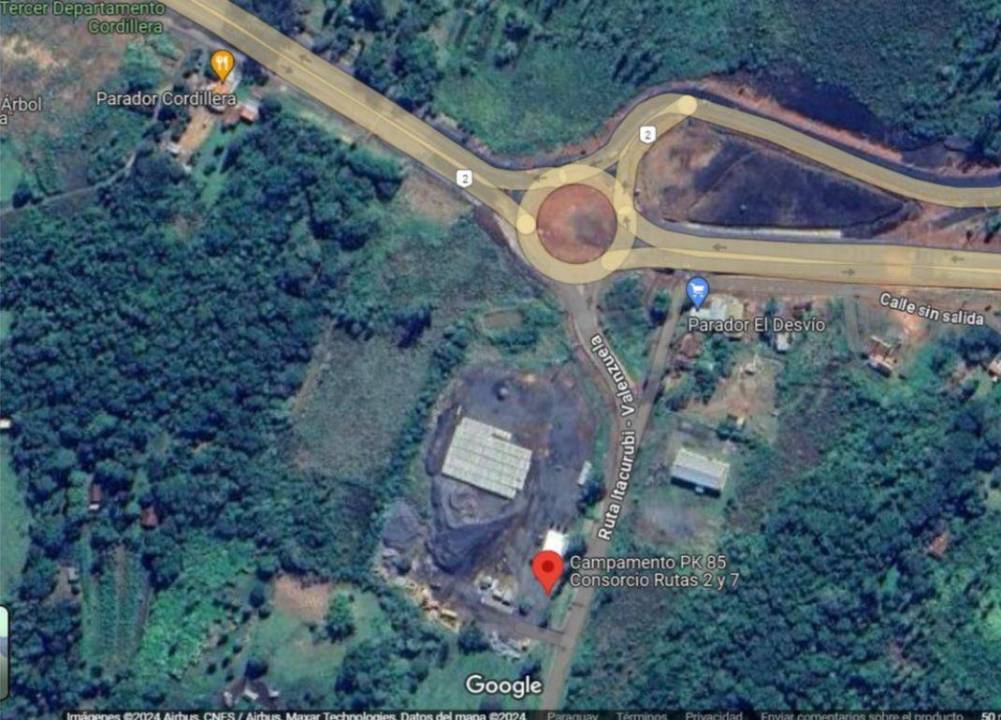 Terreno en venta en Itacurubi De La Cordillera