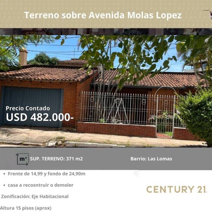 Terreno en venta en Las Lomas