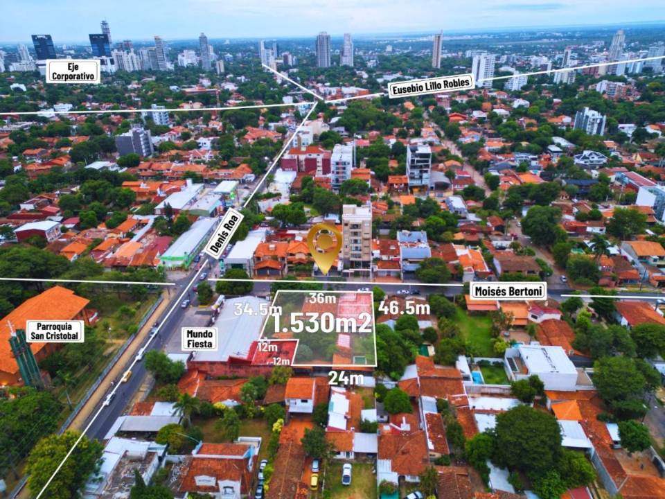 Terreno en venta en Asunción
