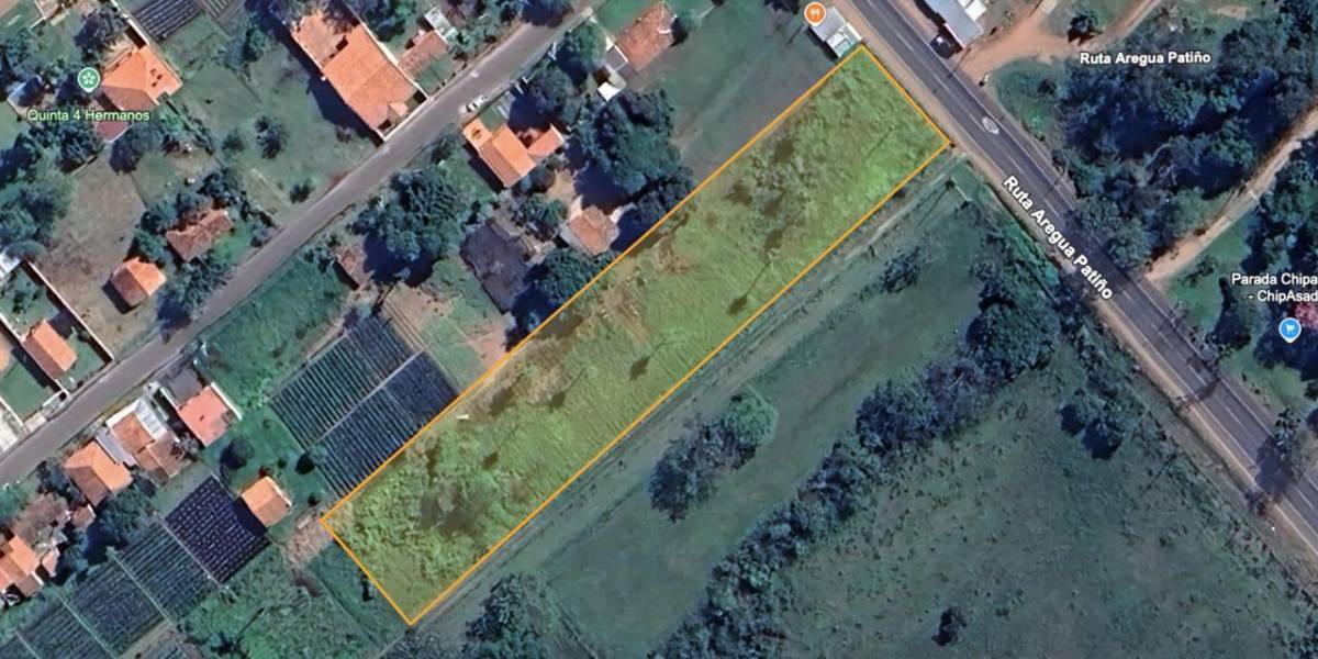 Terreno en venta en Aregua