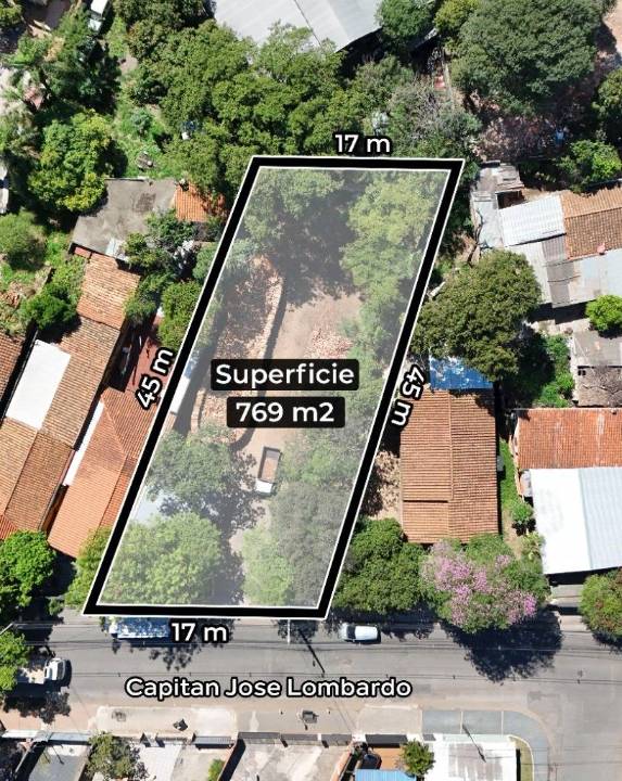 Terreno en venta en Asunción