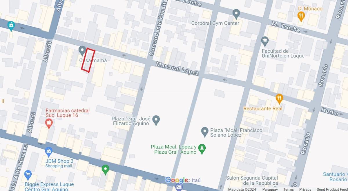 Terreno en venta en Luque