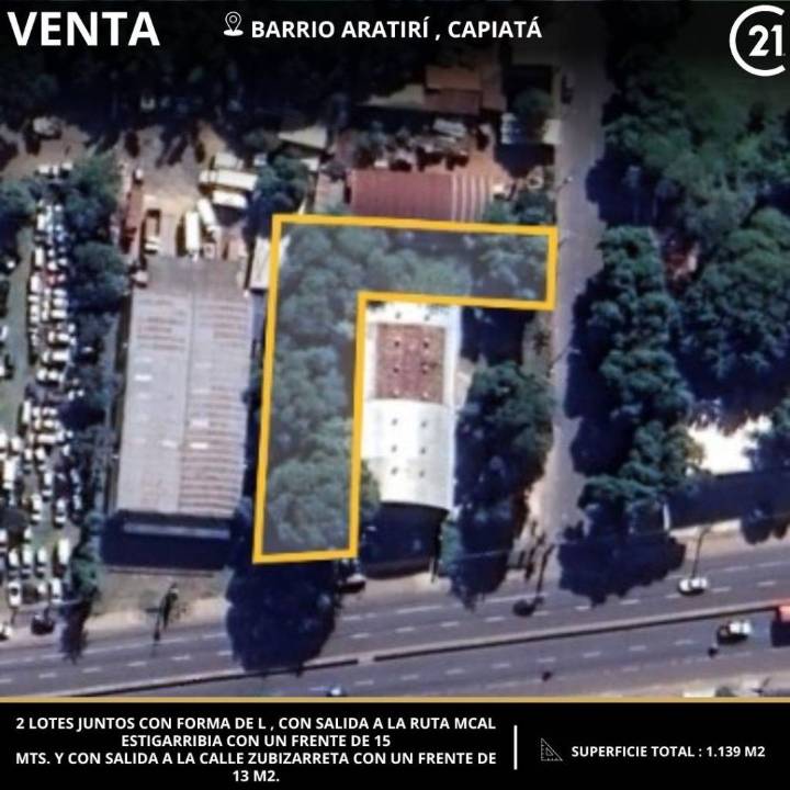 Terreno en venta en Capiata
