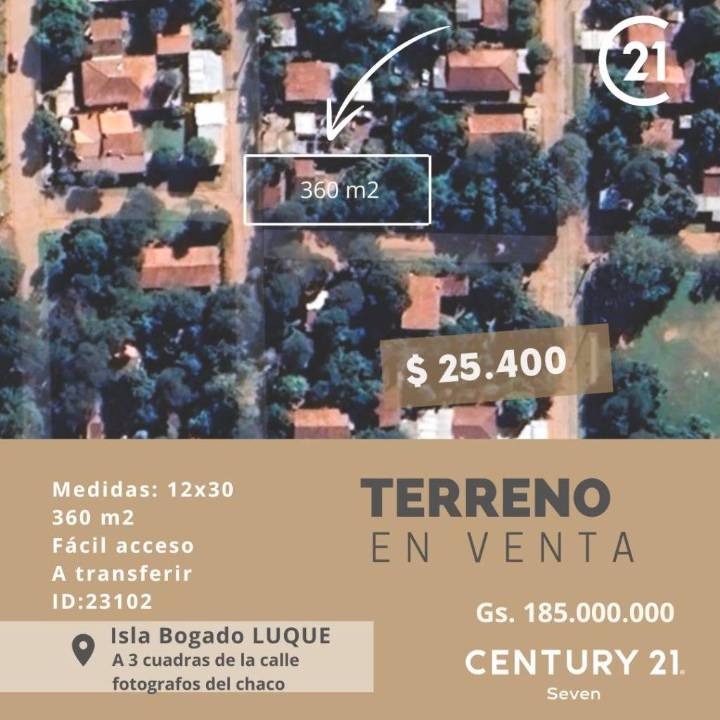 Terreno en venta en Luque