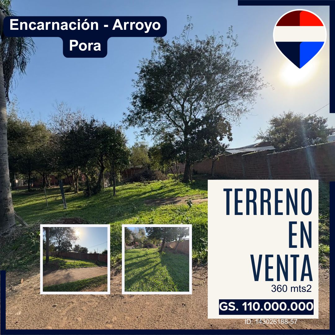 Terreno en venta en ARROYO PORA