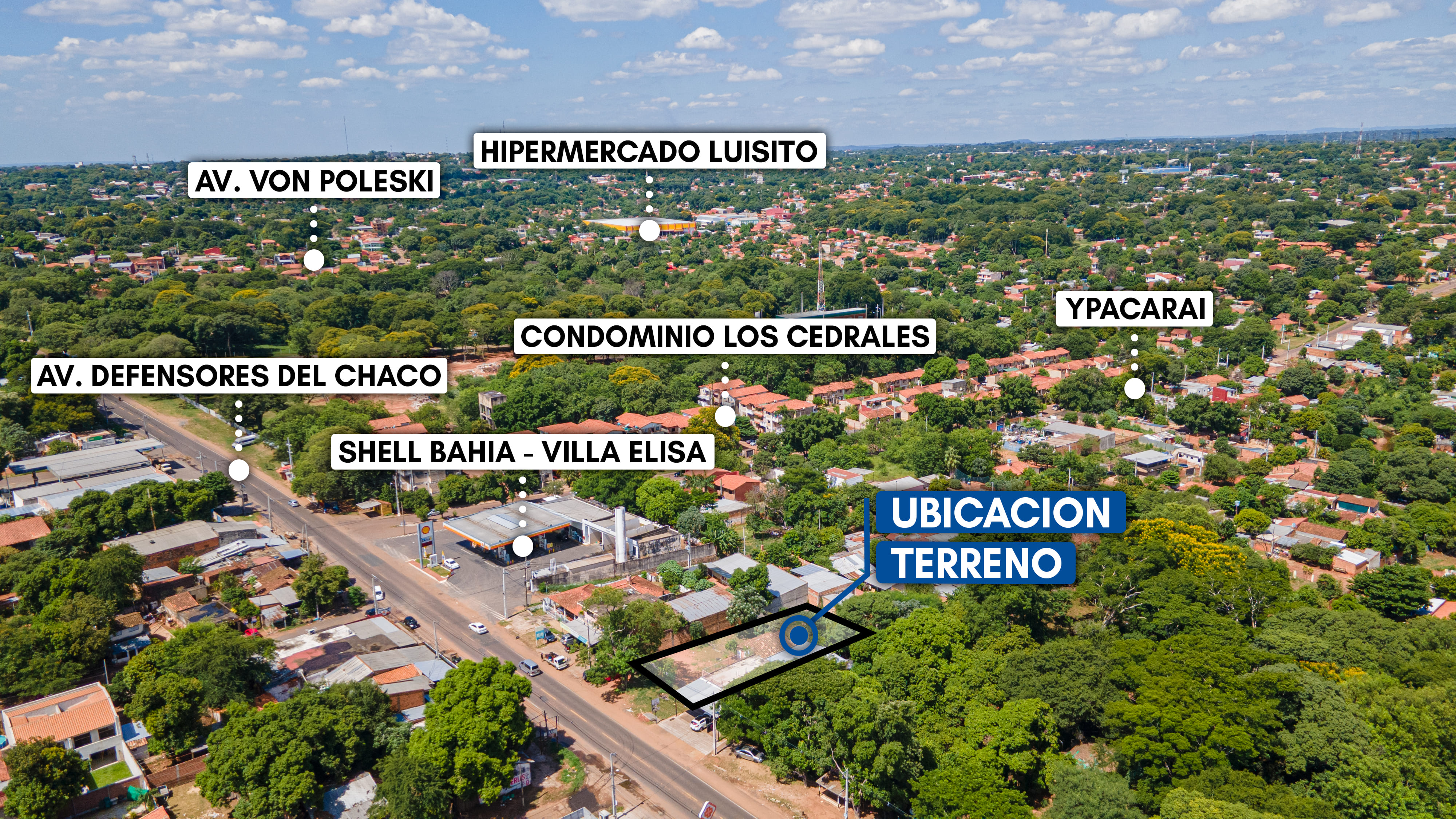Terreno en venta en Villa Elisa
