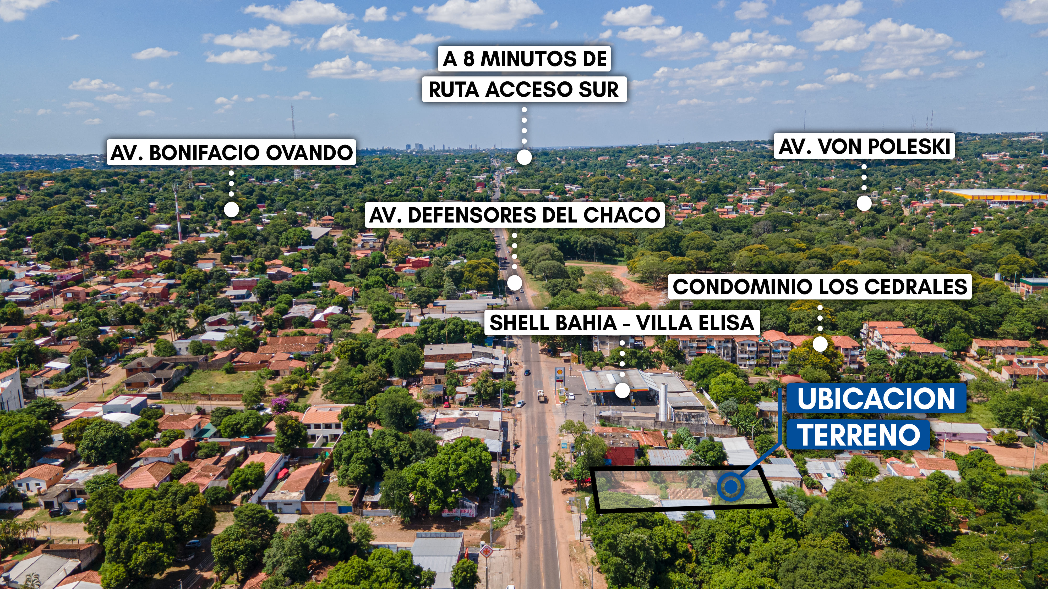 Terreno en venta en Villa Elisa